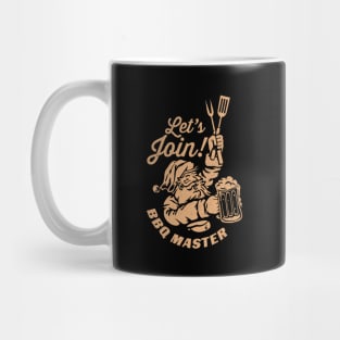 Join BBQ Santa Mug